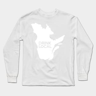 Quebec Drink Local QC Long Sleeve T-Shirt